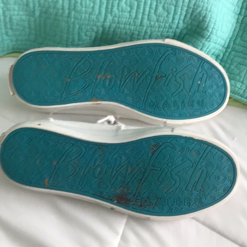 Blowfish Malibu - Women’s White Canvas Sneakers - Picture 5 of 8